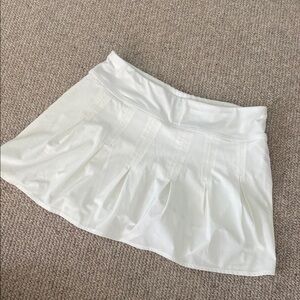 Athleta White tennis skirt